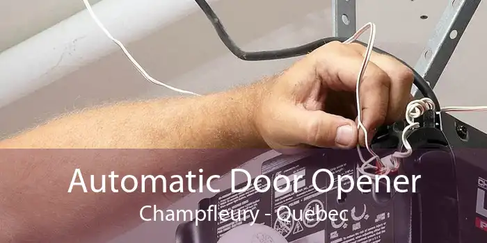 Automatic Door Opener Champfleury - Quebec