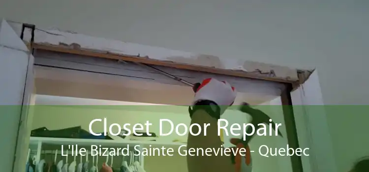 Closet Door Repair L'Ile Bizard Sainte Genevieve - Quebec