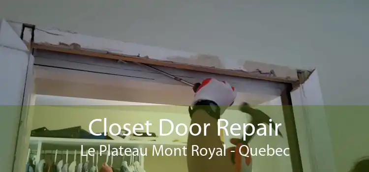 Closet Door Repair Le Plateau Mont Royal - Quebec