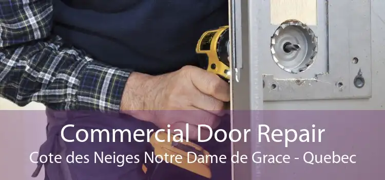 Commercial Door Repair Cote des Neiges Notre Dame de Grace - Quebec