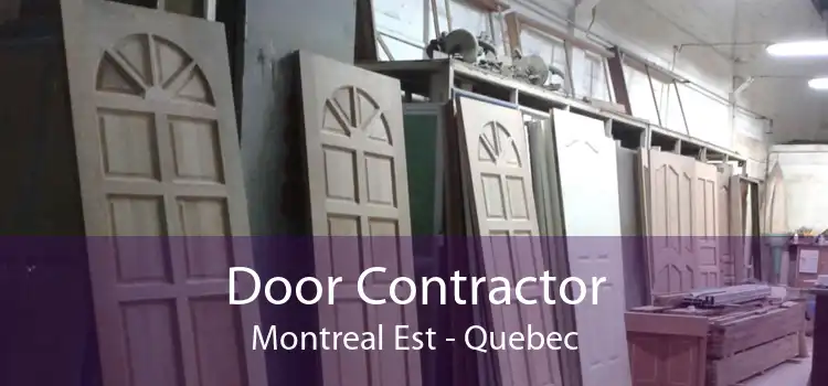 Door Contractor Montreal Est - Quebec