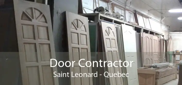 Door Contractor Saint Leonard - Quebec