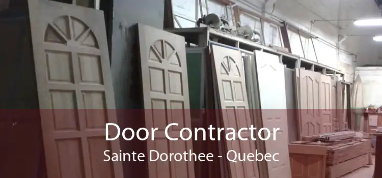 Door Contractor Sainte Dorothee - Quebec