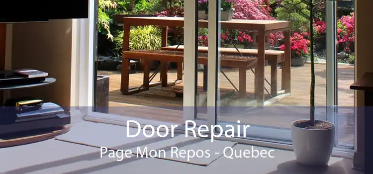 Door Repair Page Mon Repos - Quebec