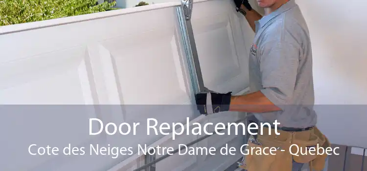 Door Replacement Cote des Neiges Notre Dame de Grace - Quebec