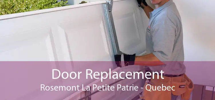 Door Replacement Rosemont La Petite Patrie - Quebec