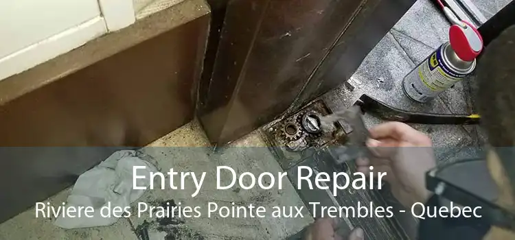 Entry Door Repair Riviere des Prairies Pointe aux Trembles - Quebec