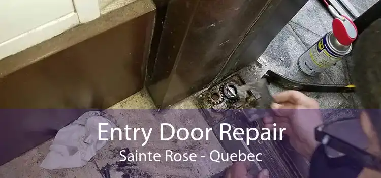 Entry Door Repair Sainte Rose - Quebec