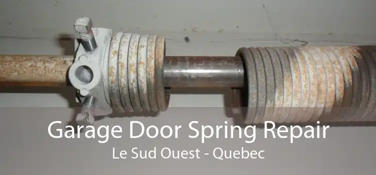 Garage Door Spring Repair Le Sud Ouest - Quebec