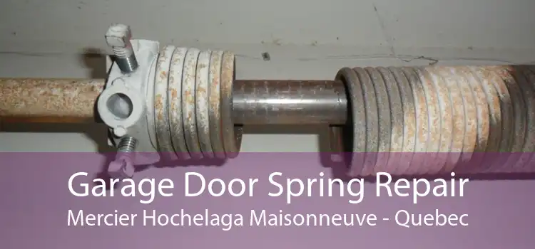 Garage Door Spring Repair Mercier Hochelaga Maisonneuve - Quebec