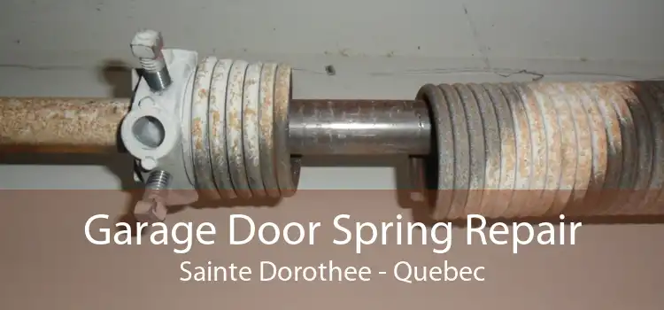 Garage Door Spring Repair Sainte Dorothee - Quebec