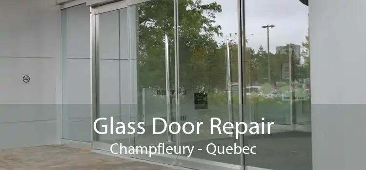 Glass Door Repair Champfleury - Quebec