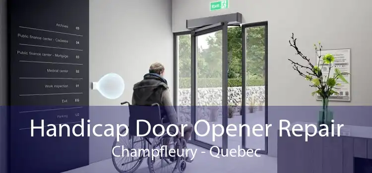 Handicap Door Opener Repair Champfleury - Quebec