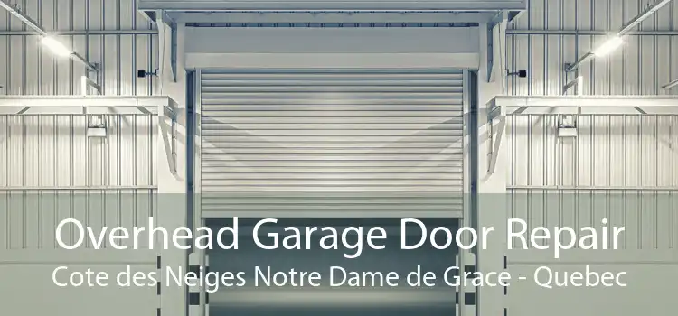 Overhead Garage Door Repair Cote des Neiges Notre Dame de Grace - Quebec