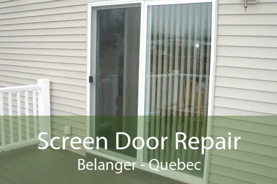 Screen Door Repair Belanger - Quebec