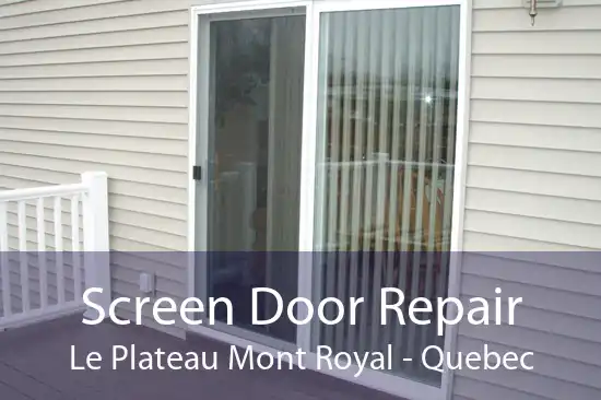 Screen Door Repair Le Plateau Mont Royal - Quebec