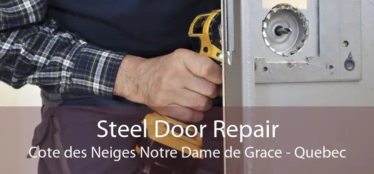 Steel Door Repair Cote des Neiges Notre Dame de Grace - Quebec