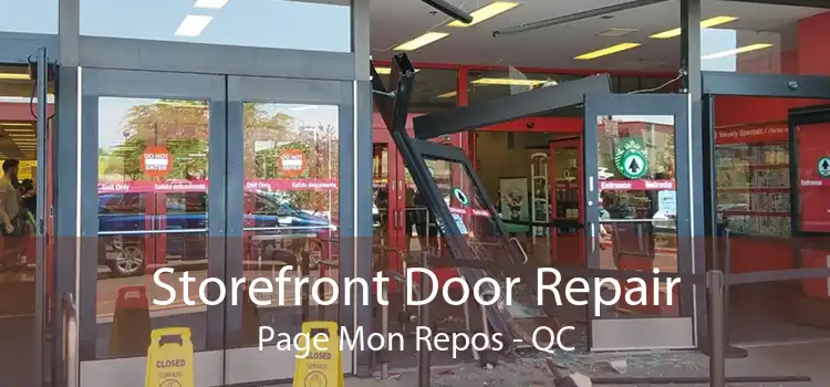 Storefront Door Repair Page Mon Repos - QC