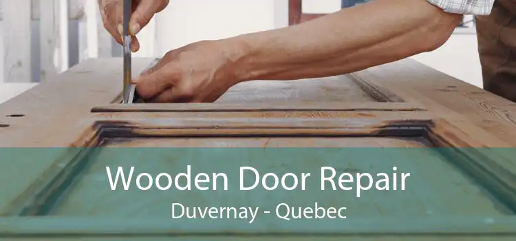 Wooden Door Repair Duvernay - Quebec