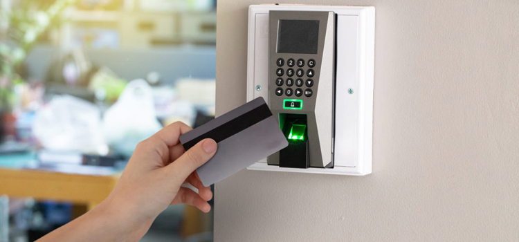 key card entry system Saint Leonard